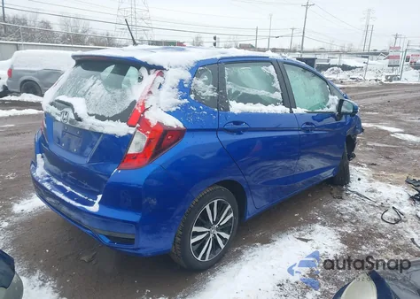 2020 Honda Fit Ex из США, поврежденный, VIN 3HGGK5H88LM701372